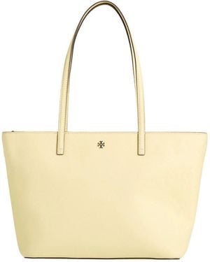 Tory Burch Solid Color Handbags - Natural