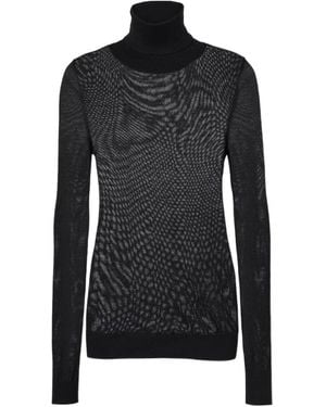 TOTEME Long-Sleeved Jumper - Black