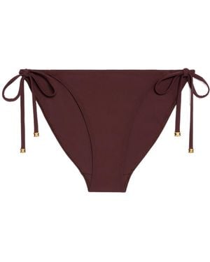 Celine Triomphe Swimsuit Bottom - Purple
