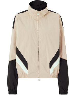 Stella McCartney Paneled Shell Jacket - Natural