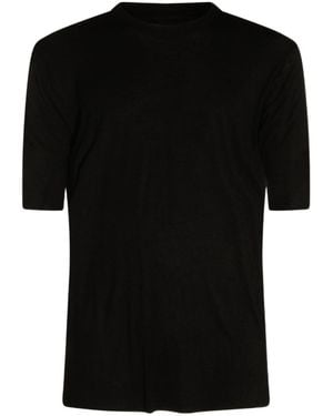 Thom Krom Longline Half-Sleeve T-Shirt - Black