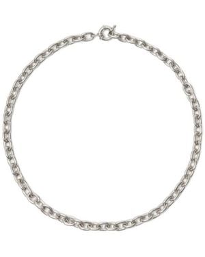 Burberry Charm Chain Necklace - Metallic