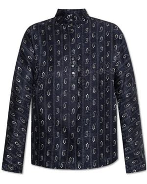 Tory Burch Patterned Shirt - Blue