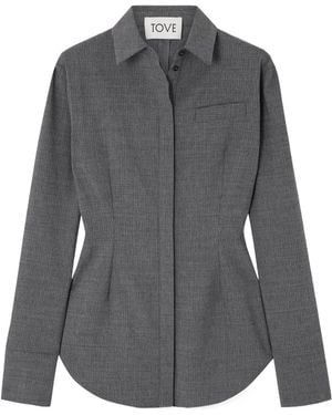 TOVE Long Sleeve Shirt - Grey