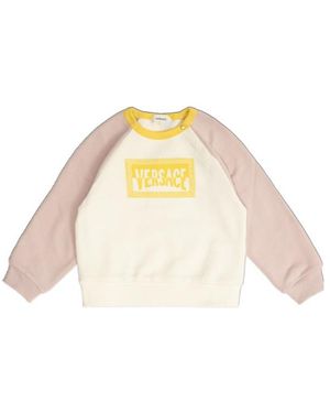 Versace Long-Sleeve Sweatshirt - Metallic