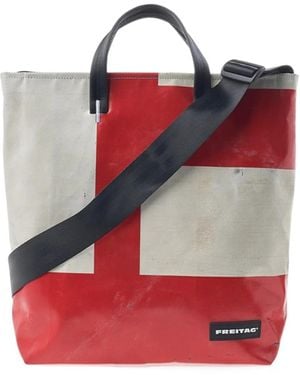 Freitag Logo Crossbody Bag - Red