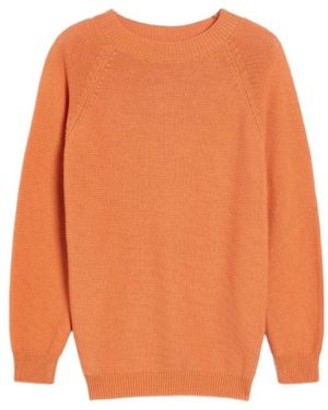 Weekend by Maxmara Linz Crewneck Knit Jumper - Orange