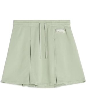 Maison Kitsuné Flash Fox Mini Pleated Skirt - Green