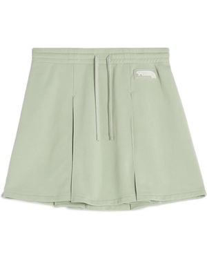 Maison Kitsuné Flash Fox Mini Pleated Skirt - Green