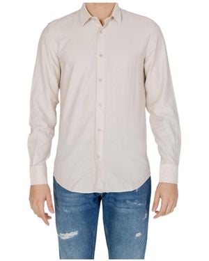 Antony Morato Long-Sleeved Shirt - Blue