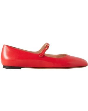 Bally Banya Mary Jane Ballet Flats - Red