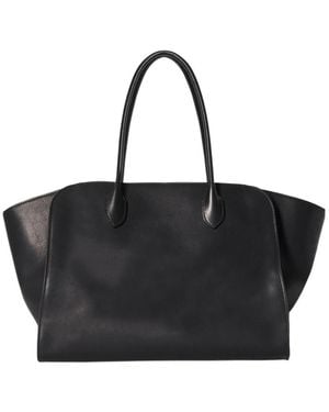 The Row Marlo 14 Top Handle Bag - Black