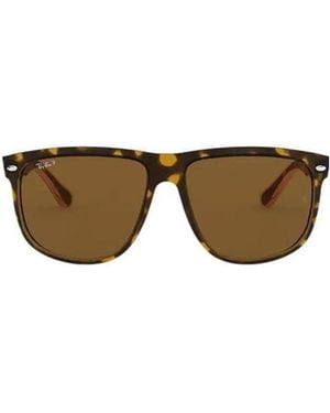 Ray-Ban Rb4147 Square Frame Sunglasses - Multicolor