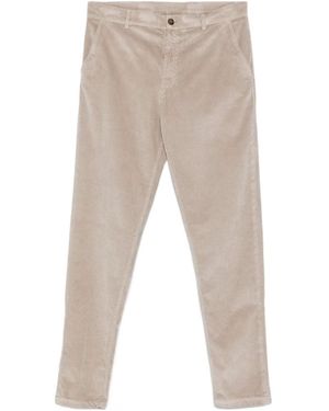 Canali Corduroy Trousers - Natural