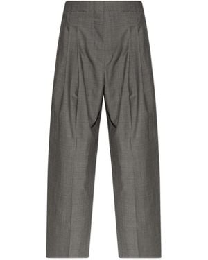 Studio Nicholson Lira Wide-Leg Trousers - Grey