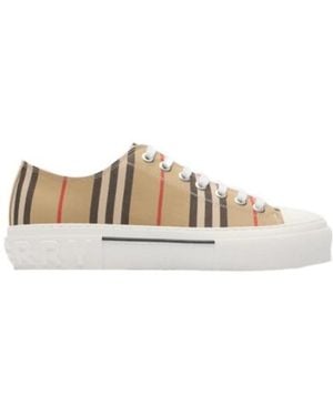 Burberry Icon Stripe Trainers - Multicolour