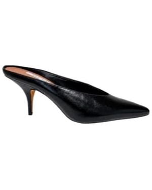 Steve Madden Pointed-Toe High-Heeled Sandals - Black
