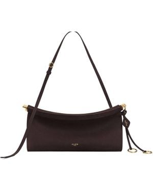 Alaïa Alaïa Le Click East West Medium Shoulder Bag - White