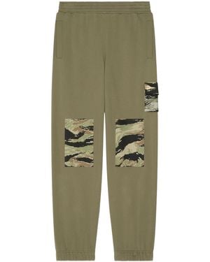 Givenchy Camouflage Patch Sweatpants - Green