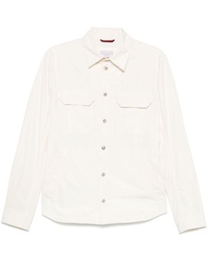 Brunello Cucinelli Shirt Jacket - White