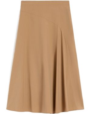 Weekend by Maxmara Flared Skirt - Natural
