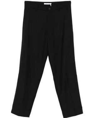 Samsøe & Samsøe Straight-Leg Casual Pants - Black