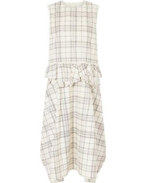 Jil Sander Sleeveless Dress - White