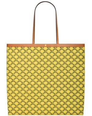 Celine Large Flat Shopper - Yellow