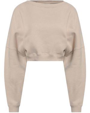 Saint Laurent Long-Sleeved Sweatshirt - Natural