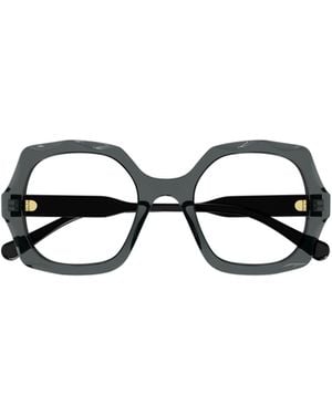 Chloé Chlo Eyewear Geometric Frame Glasses - White