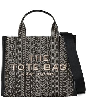 Marc Jacobs Monogram Medium Tote Bag - Black