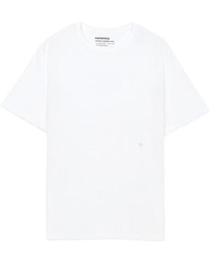 Nanamica Round Neck Short Sleeve T-Shirt - White