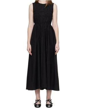 Cecilie Bahnsen Cbchristy Sleeveless Midi Dress - Black