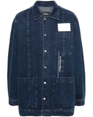 A_COLD_WALL* A-Cold-Wall* Discourse Chore Denim Jacket - Blue