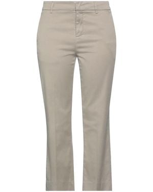 Dondup Slim-Fit Cropped Pants - Gray