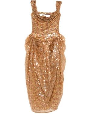 Vivienne Westwood Suspender Dress - Brown