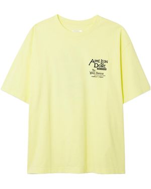 Aimé Leon Dore Short-Sleeved T-Shirt - Yellow