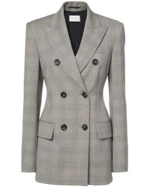 Sportmax Wool-Blend Blazer - Gray