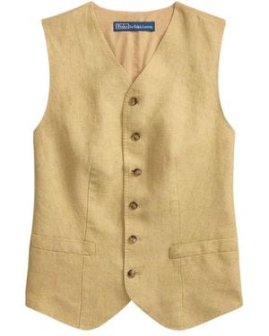 Ralph Lauren Sleeveless Vest - Yellow