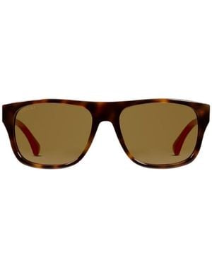 Gucci Square Frame Sunglasses - Multicolor
