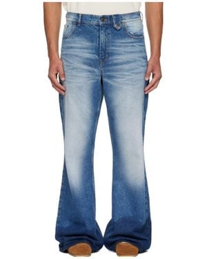 Egonlab Samy Wide Leg Jeans - Blue