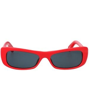 Jacquemus Full Frame Sunglasses - Red
