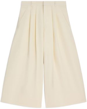 Celine Montauk Cropped Pants - Natural