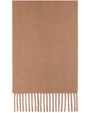Max Mara Tassel Scarf - Natural