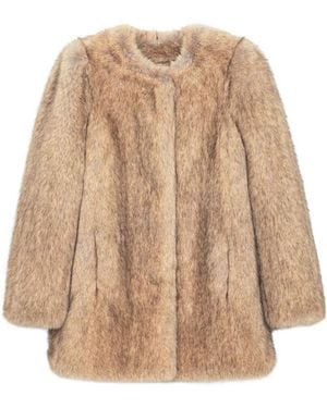 Stand Studio Sadie Crewneck Jacket - Natural