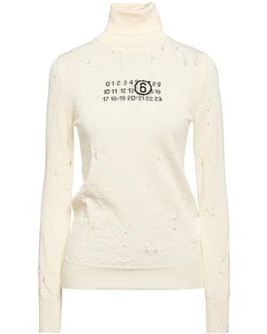 MM6 by Maison Margiela Polo Necks - White
