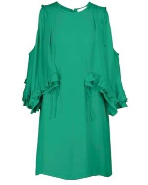 Dorothee Schumacher Long Sleeve Dress - Green