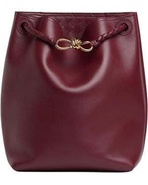 Bottega Veneta Andiamo Bucket - Purple