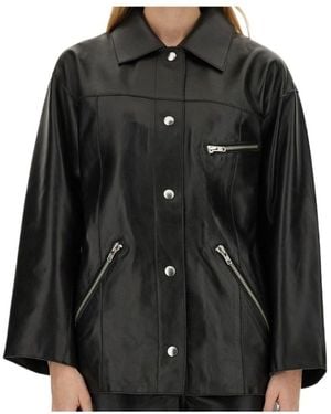 STAND Long-Sleeved Casual Jacket - Black