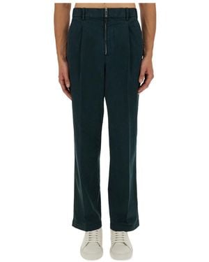 Helmut Lang Cargo Zoot Trousers - Blue